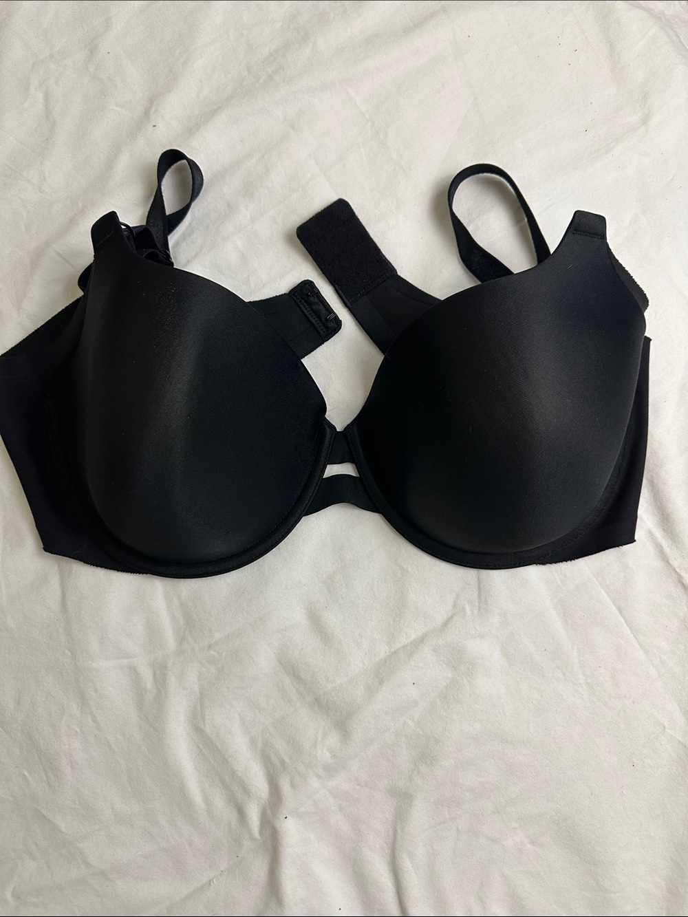 Warners Black Underwire Side Smoothing Bra 40B